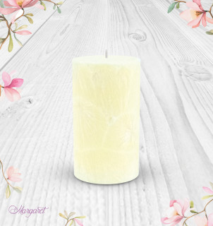 Svíčka Válec 1 (12 cm) – Champagne / Šampaňské a pomelo / Andílek